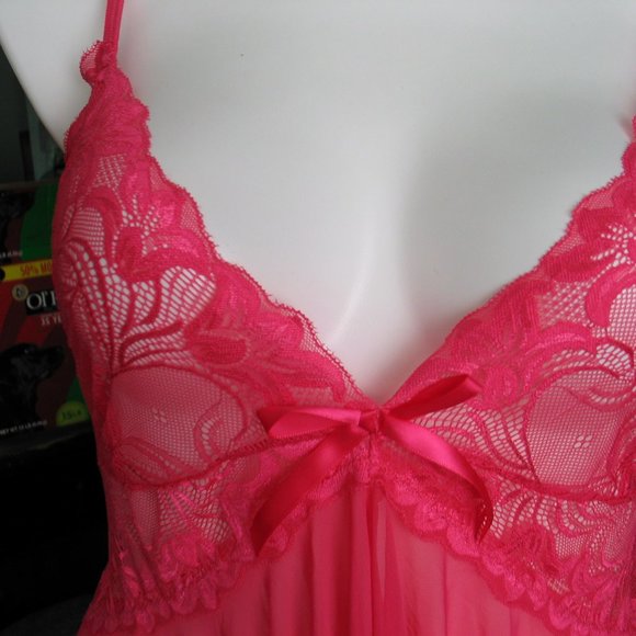 Avid Love | Magenta Babydoll G-String 3XL...NWT - Picture 5 of 8